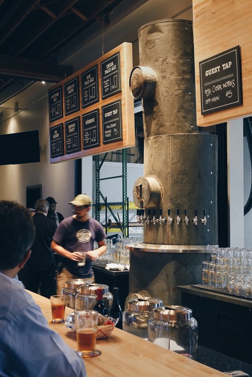 Ponysaurus Brewing Company, 219 Hood Street, Durham, North Carolina.